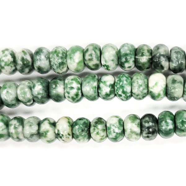 TREE AGATE RONDELL 08MM